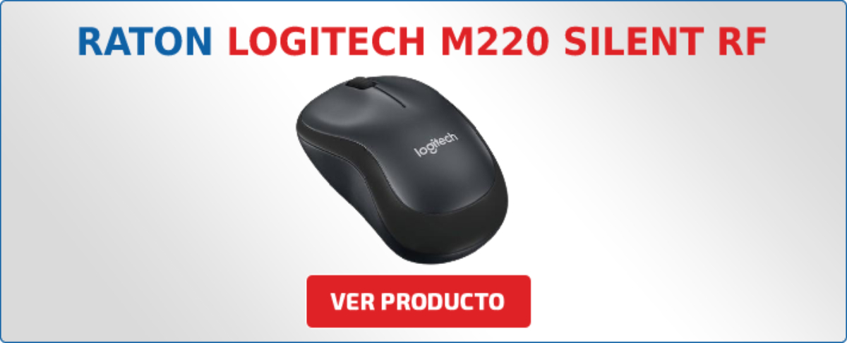 raton Logitech M220 SILENT RF