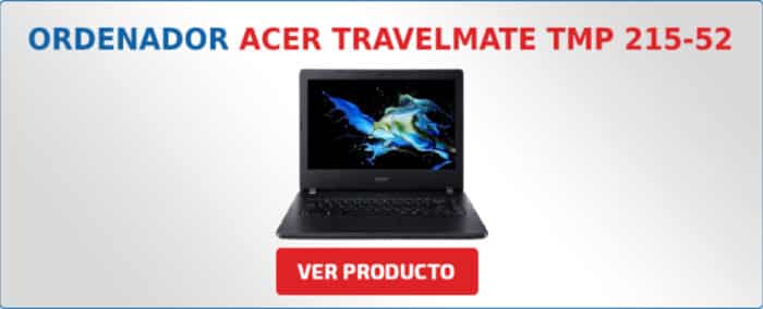ordenador portatil Acer TravelMate TMP 215-52