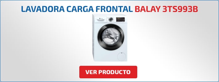 lavadora carga frontal Balay 3TS993B