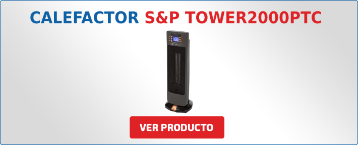 calefactor S&P TOWER2000PTC