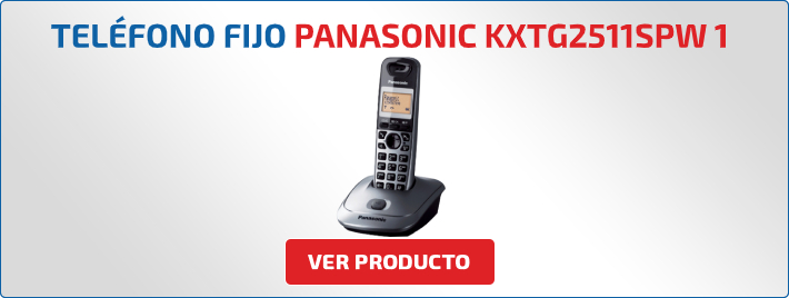 teléfono fijo panasonic 