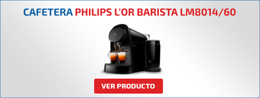 Philips L`Or Barista LM8014/60 - Doble taza - Nespresso