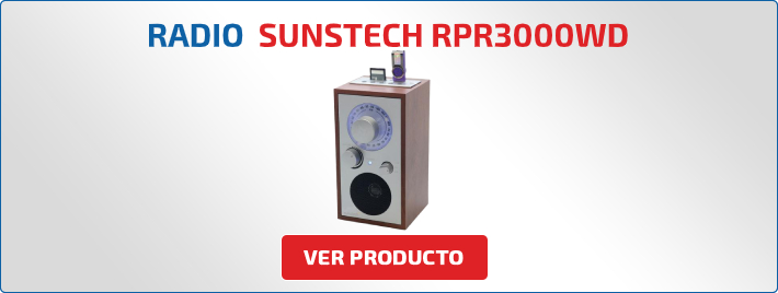 radio Sunstech RPR3000WD