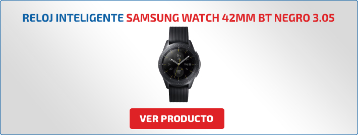 reloj inteligente Samsung Watch 42mm BT Negro 3