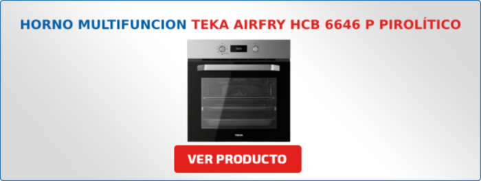 horno Teka AirFry HCB 6646 P Pirolítico