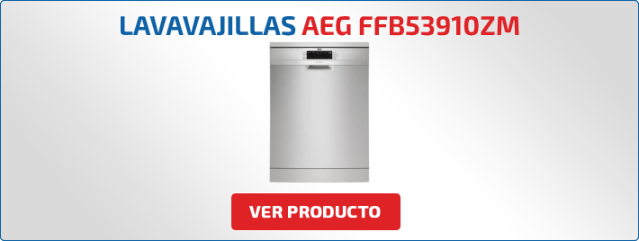 Lavavajillas Aeg FFB53910ZM Inox