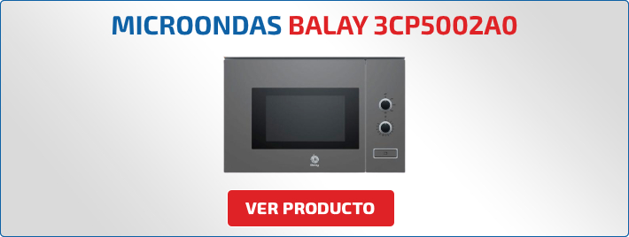 Microondas Balay 3CP5002A0 Cristal gris antracita Integrable