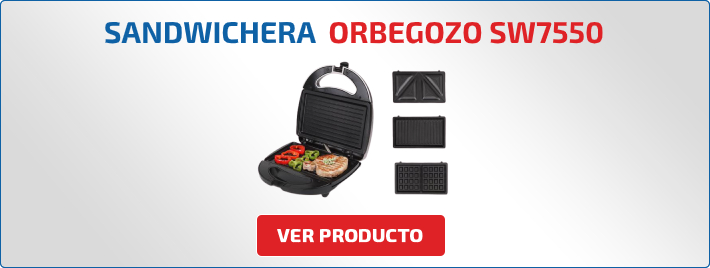 sandwichera Orbegozo SW7550