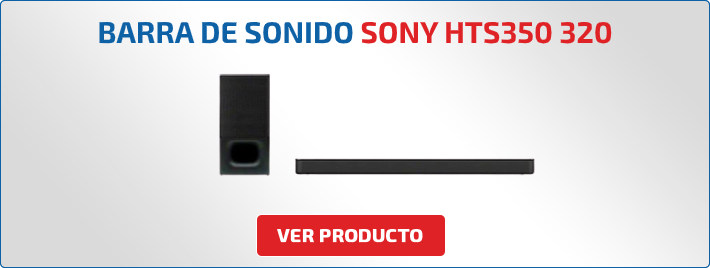 barra de sonido Sony HTS350 320