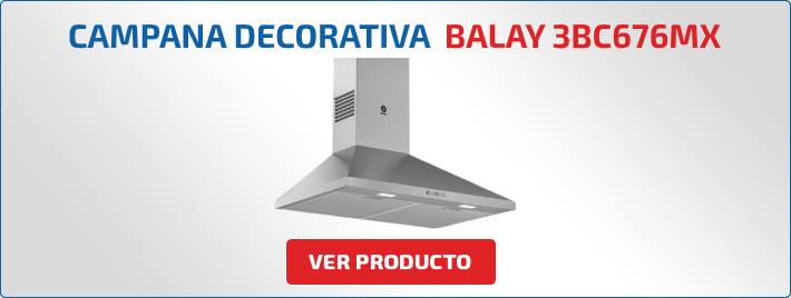 campana decorativa Balay 3BC676MX