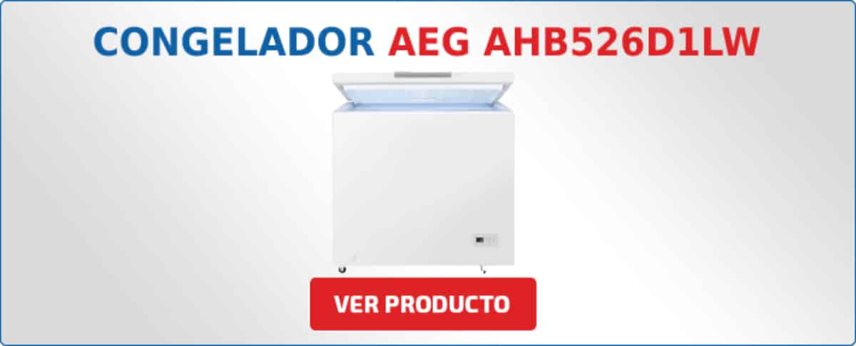 congelador horizontal AEG AHB526D1LW