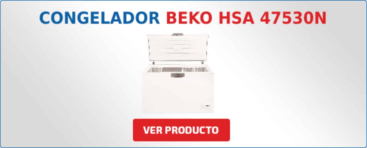 congelador horizontal Beko HSA 47530N