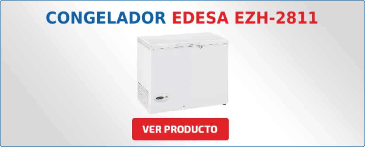 congelador horizontal Edesa EZH-2811