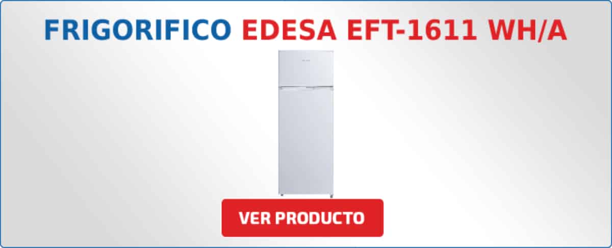 frigorifico dos puertas Edesa EFT-1611 WH/A
