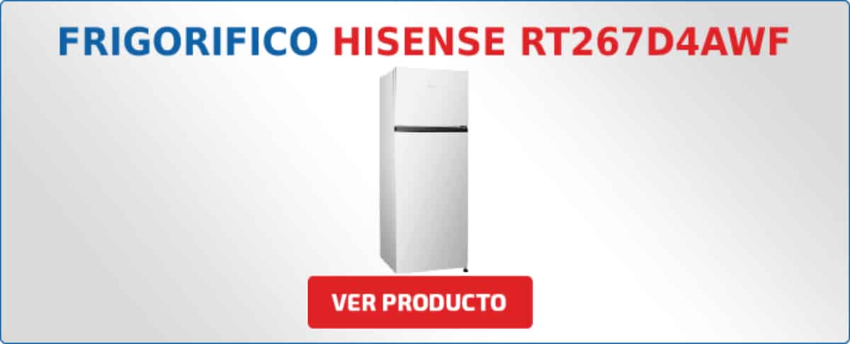 frigorifico dos puertas Hisense RT267D4AWF