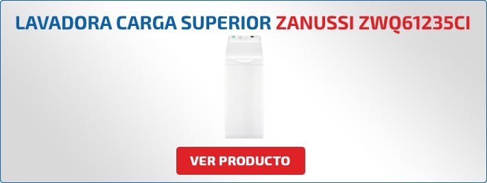 lavadora carga superior Zanussi ZWQ61235CI
