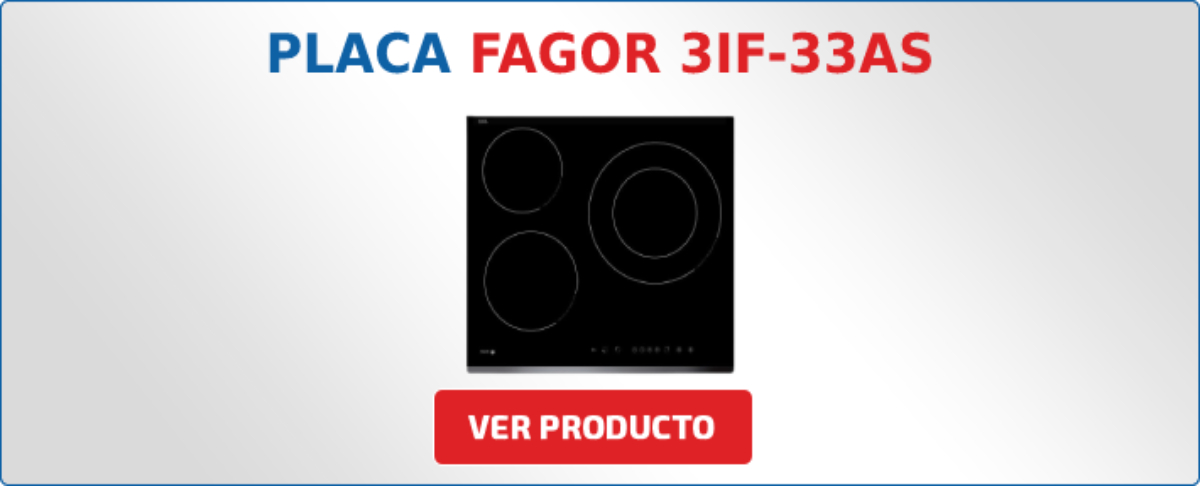 placa induccion Fagor 3IF-33AS