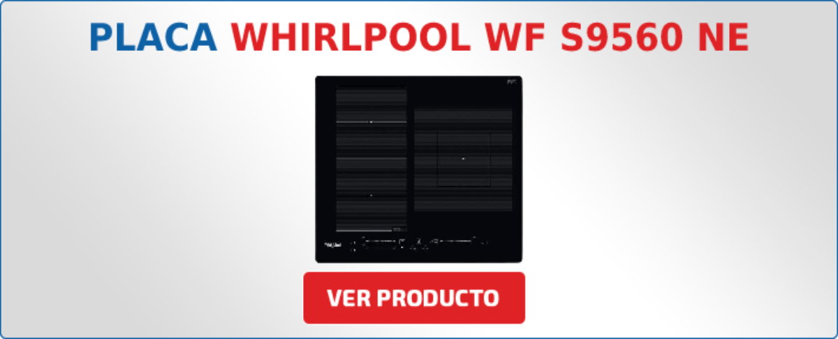 placa induccion Whirlpool WF S9560 NE