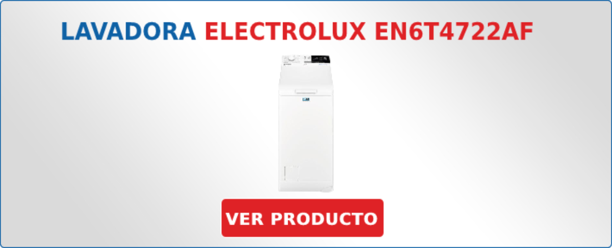 lavadora carga superior Electrolux EN6T4722AF 