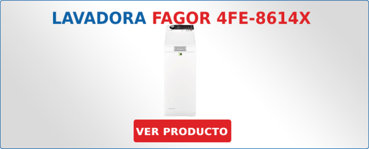 lavadora carga superior Fagor 4FE-8614X