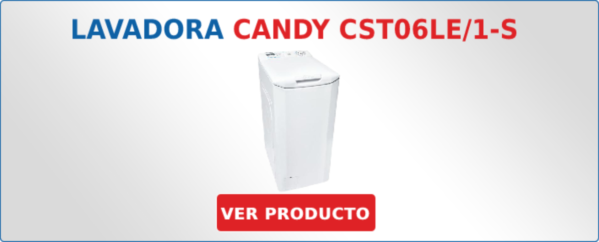 lavadora de carga superior Candy CST06LE/1-S