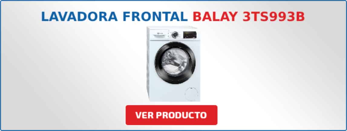 lavadora carga frontal balay 3TS993B