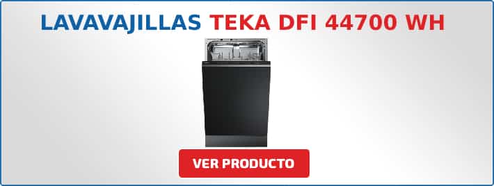 lavavajillas Teka DFI 44700 WH