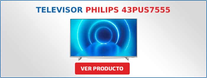 televisor micro dimming Philips 43PUS7555