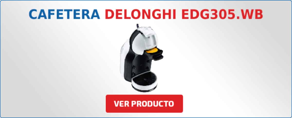 cafetera de cápsulas DeLonghi EDG305.WB