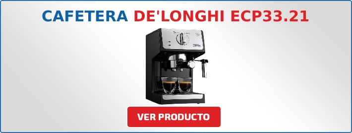 DeLonghi ECP33.21 Cafétera Espresso para Café Molido y Monodosis