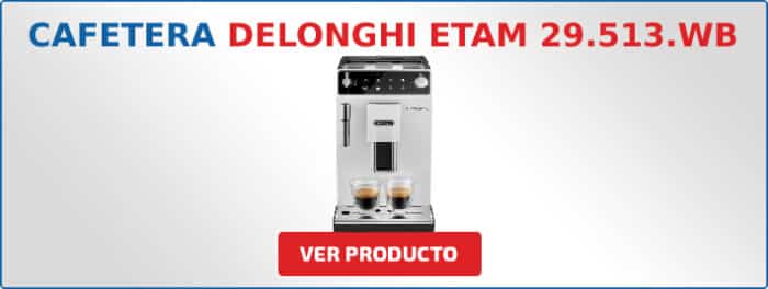 cafetera superautomatica DeLonghi ETAM 29.513.WB