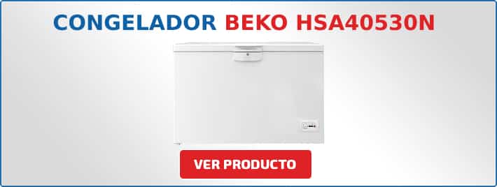 congelador horizontal BEKO HSA40530N 