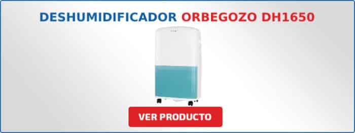 Deshumidificador ORBEGOZO DH1650