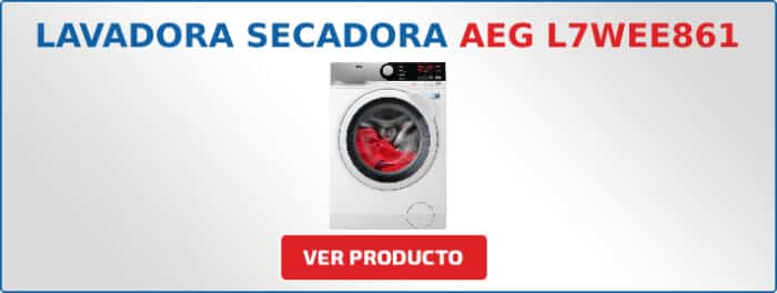 lavadora secadora AEG L7WEE861