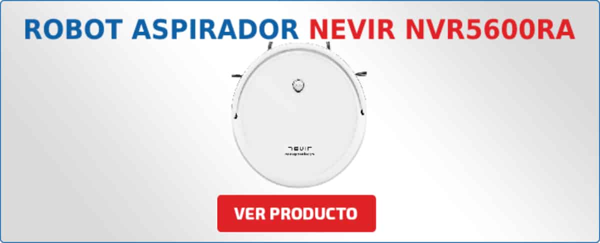 robot aspirador Nevir NVR5600RA