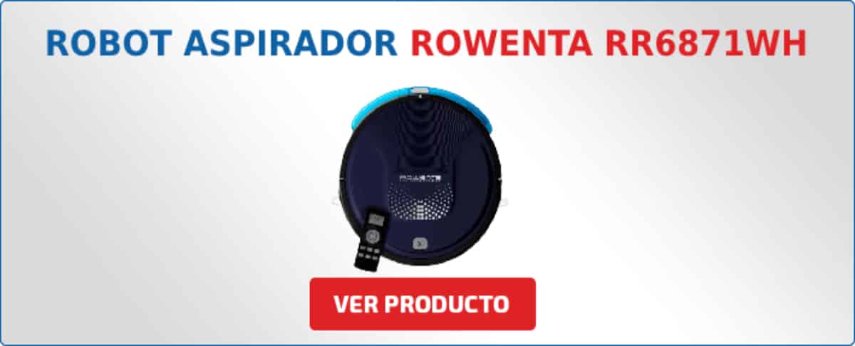 Rowenta RR6871WH - Robot Aspirador 2 en 1 Explorer Serie 20 Aqua