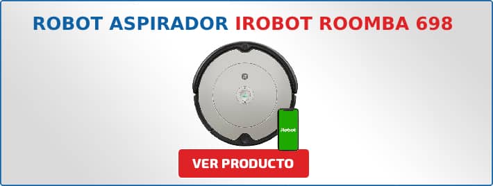 robot aspirador iRobot ROOMBA 698