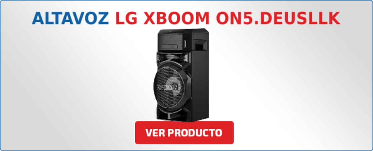 altavoz LG XBOOM ON5.DEUSLLK