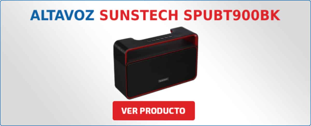 altavoz Sunstech SPUBT900BK