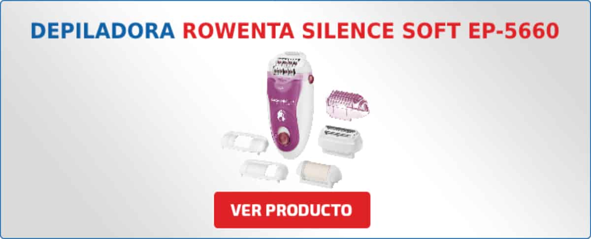 depiladora electrica Rowenta SILENCE SOFT EP-5660