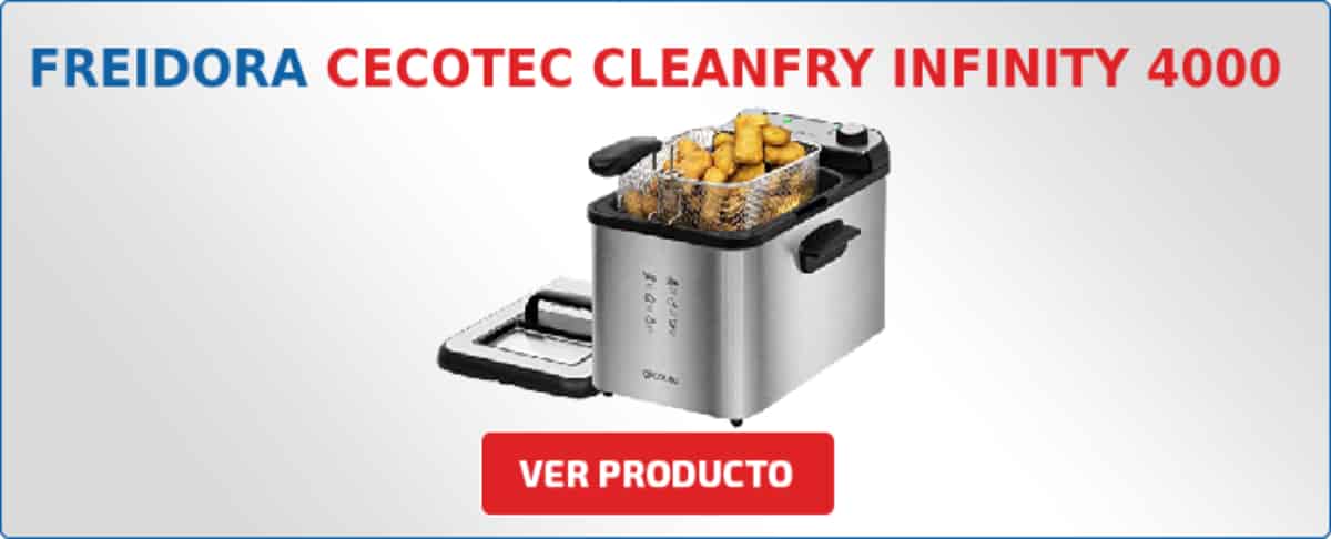 freidora Cecotec CleanFry Infinity 4000 