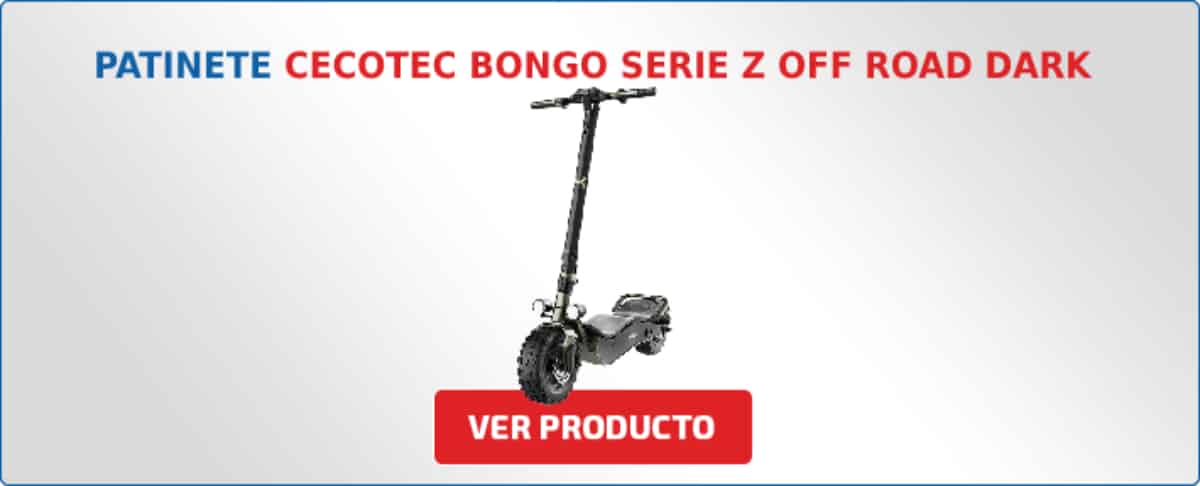 patinete electrico Cecotec Bongo Serie Z Off Road Dark