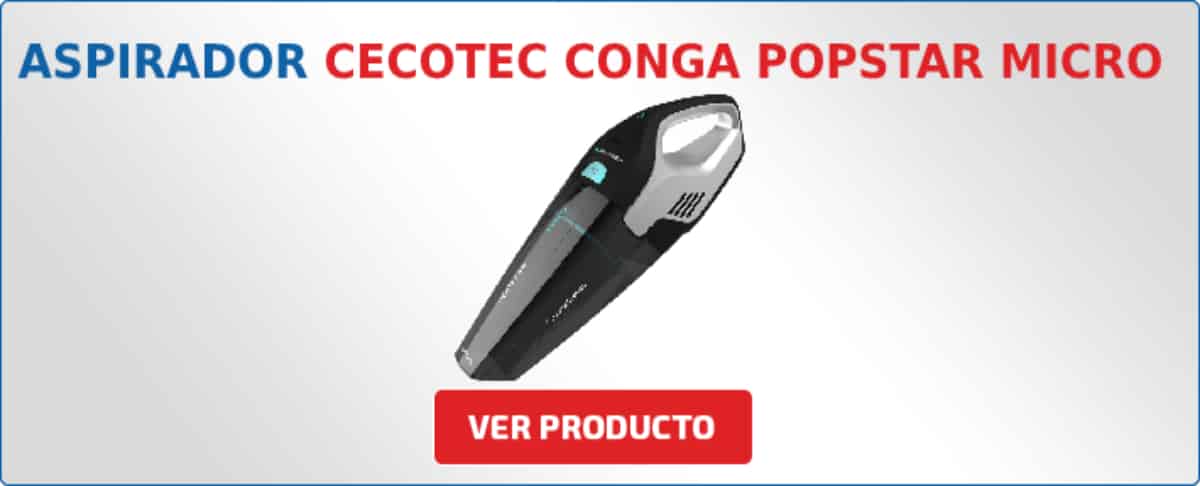 aspirador de mano Cecotec CONGA POPSTAR Micro