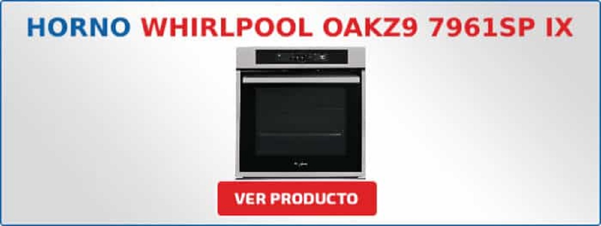 horno Whirlpool OAKZ9 7961SP IX