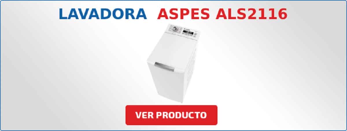 Lavadora carga superior Aspes ALS2116