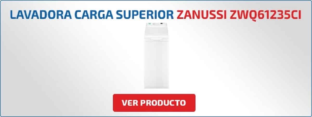 lavadora carga superior Zanussi ZWQ61235CI