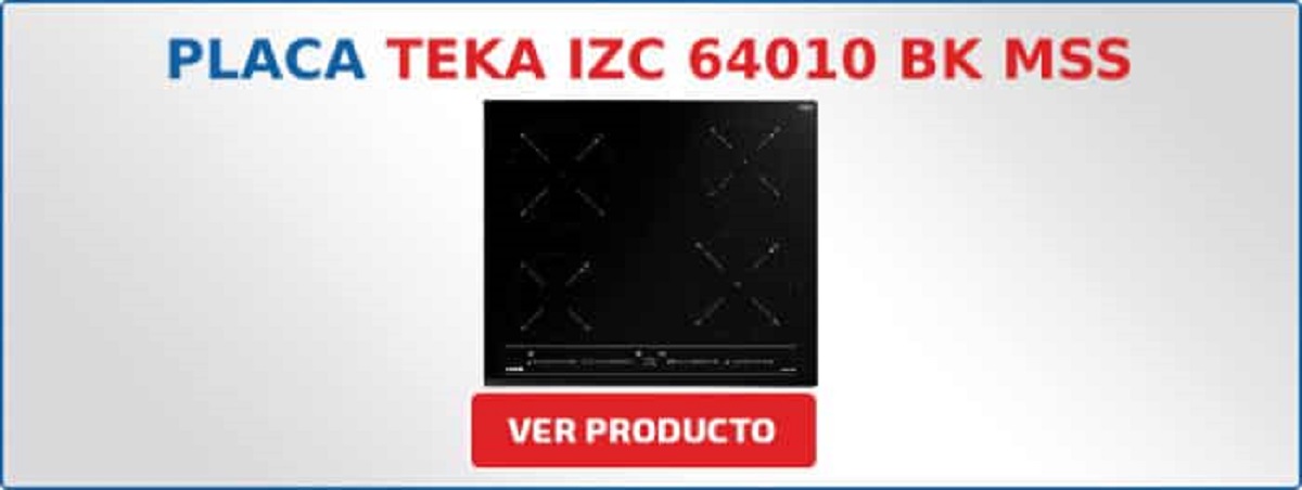 Placa de inducción Teka IZC 64010 BK MSS