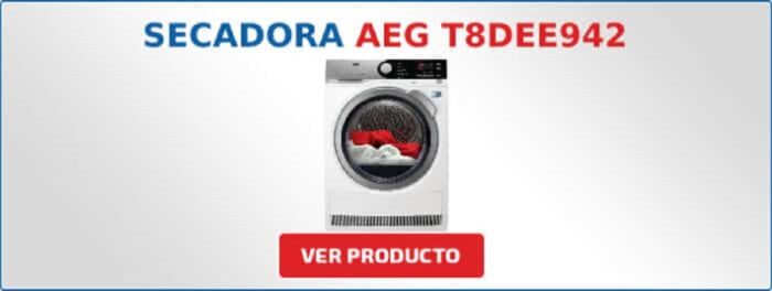secadora AEG T8DEE942 9kg