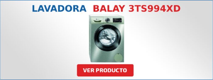 Lavadora Balay 3TS994XD 9 kg 1400 rpm