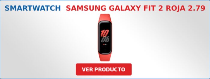 Samsung Galaxy Fit 2 Roja 2.79